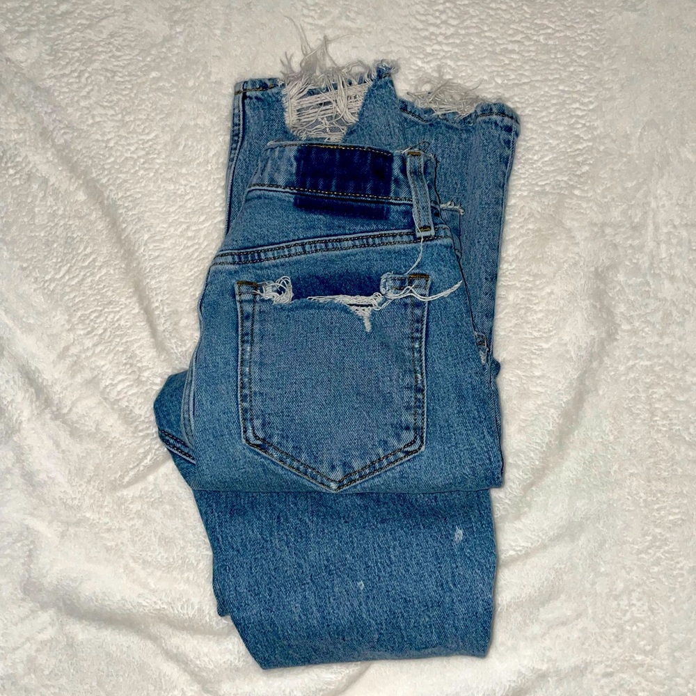 abercrombie curve love jeans 💙